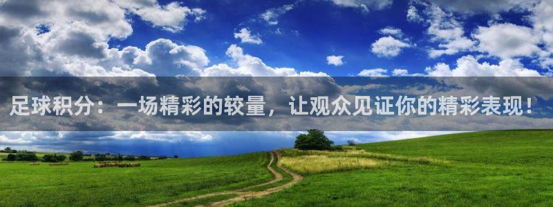 足球积分：一场精彩的较量，让观众见证